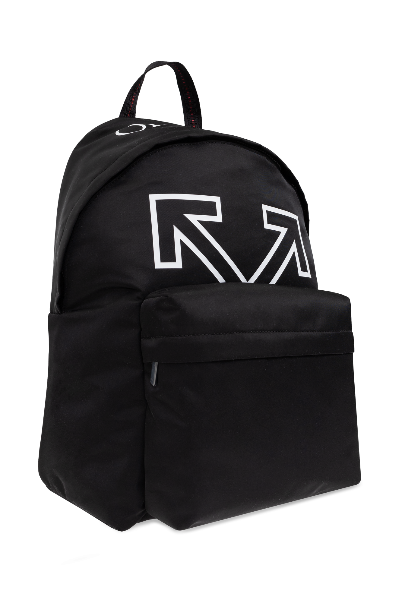perfect BACKPACK(black×white logo) Off-White Backpack with Logo - Backpacks - BeyondStyle